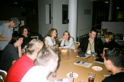 og det er blevet tid til en øl
