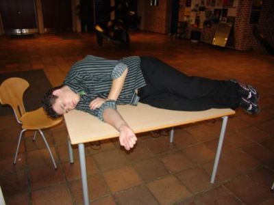 Og hvem tror I faldt først i søvn????
