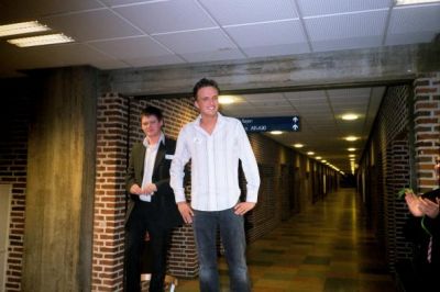 Aftens aktion over deltagerne er igang
