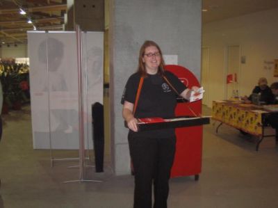 Helene har også varene klar
