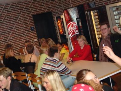 Og det helt tredie bord - her med et stk glad Lasse
