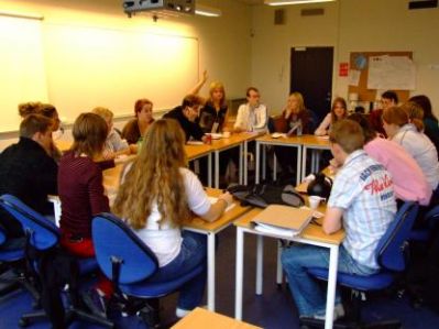 Et kig ud over en af dem
