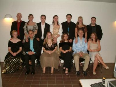 Et gruppebilled af region 10
