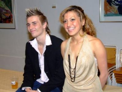 Nasma med sin nye "ejermand"
