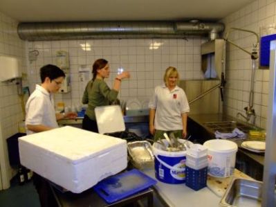 Så er der gang i opvasken
