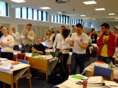 Så er den nye formand - Thomas - blevet valgt
