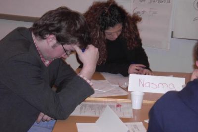 Der arbejdes flitigt
