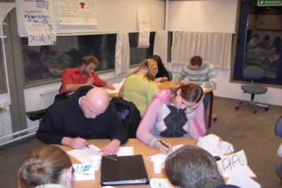 Så er der gruppearbejde
