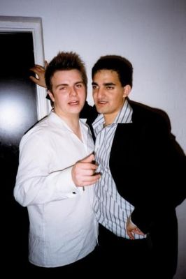 Bernt og Shawn lidt sent på aften...
