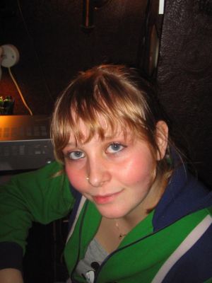 Aften sluttede på Toga, her mødte vi Helene (den unge af dem)
