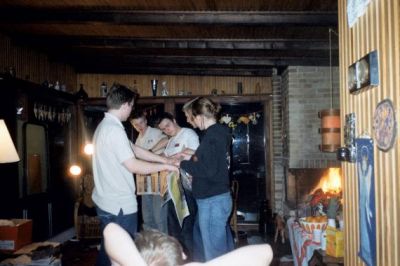 Så er der samarbejdsøvelse, der skal bygges tårn, der kan nå loftet
