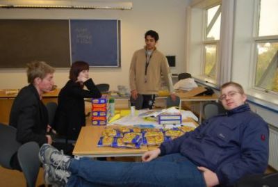 Hos Shawn er det lidt mere afslappet
