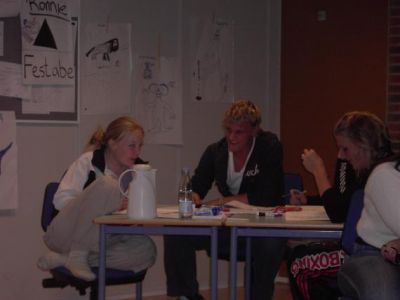 Så er kurset igang, her sidder næstformanden
