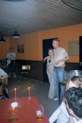 Karina og Steen W er klar med bowlen
