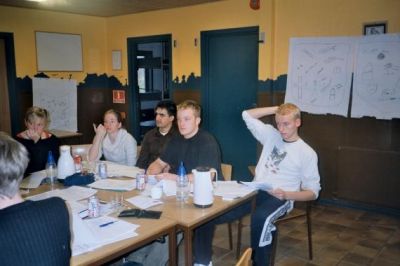 Søndag var der HB-møde, Steen W fremlægger budget
