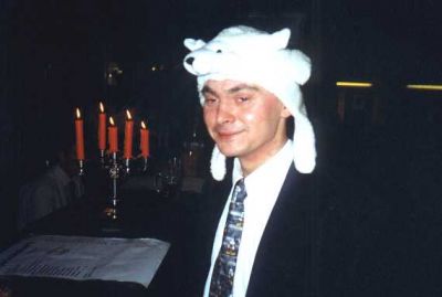 Per Loft med sin flotte hat!
