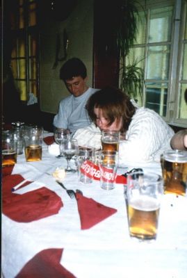 Det har været en hård dag for den nye Præsident....
