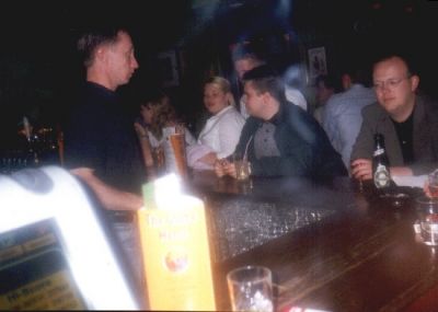 Så er vi nået videre i byen - til the Globe
