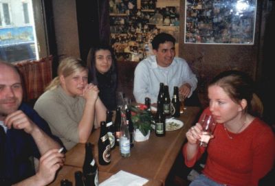 Der er mere afdæmpet i den anden ende af LH-bordet
