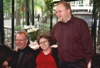 Familien Mønsted er samlet!
