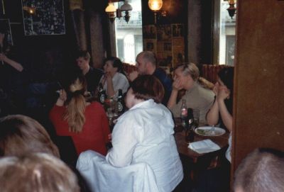 Et kig ud over mødesalen, her "LH" siden
