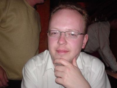 Så er vi nået til spisningen, Jokum er klar
