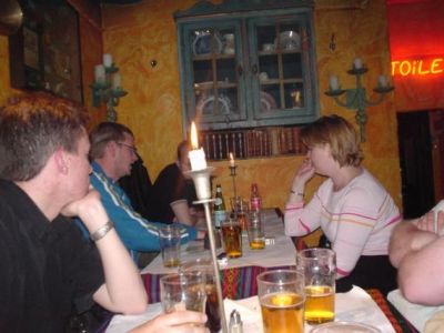 Her har vi Allan, Otto, Ruben og Trine
