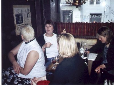 Der var ikke plads til alle i kongestuen, så her et kig i "forhallen"
