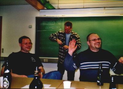 Vi er nået frem til skolen
