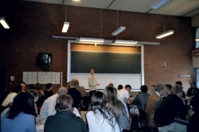 Mathias åbner mødet
