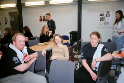 Og køkkenholdet kan endeligt slappe lidt af
