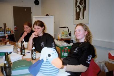 Og her den anden side, med Mai, Stinna, Andrea og Karen
