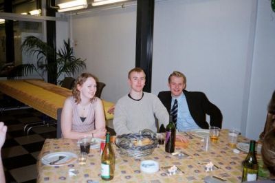 Her er vi så ved PG bordet
