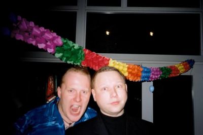 Lean og Steen er klar til fest!
