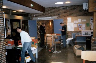 Shawn kunne ikke lige finde toilettet
