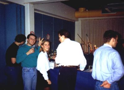 Og så er vi i baren
