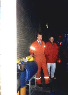 Den flinke Falckmand, der sørgede for at vi kunne komme videre fra Nyborg
