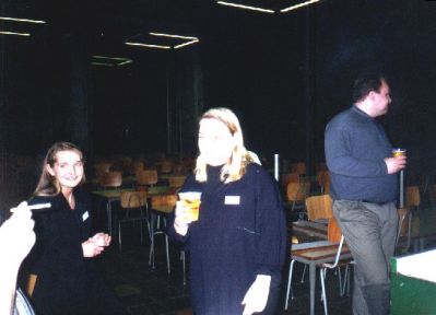 Og Malene igen, dog under mere festlige omstændigheder
