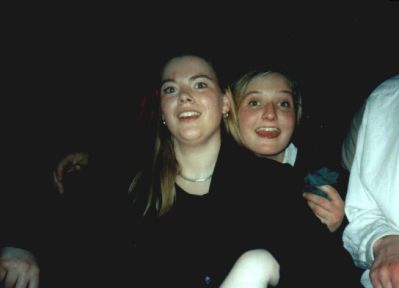 Malene og Karen Marie i et begavet øjeblik
