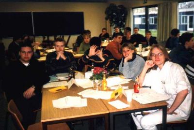 Deltagerne er klar - og vågne!
