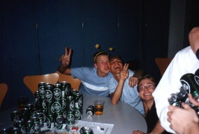 Deltagerne er også i højt humør
