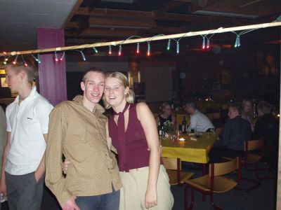 Et par glade deltagere
