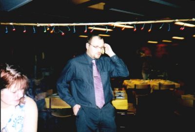 Peter Andersen er kommet i festtøjet
