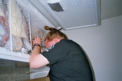 Og så skal det tørres....
