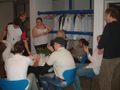 Skjorterne er klar til strygning
