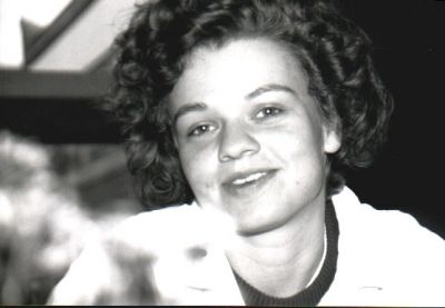 Mai Britt Pedersen (senere Tang) i et nærbillede
