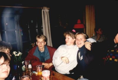 Heidi Langhoff og Asbjørn Christiansen i et festligt øjeblik på Skanderborg Vandrerhjem
