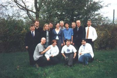 Den nye hovedbestyrelse - de unge og håbefulde
