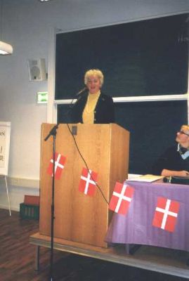 En af gæstetalerne.......
